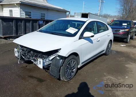 2021 Hyundai Ioniq Electric Se z USA, uszkodzony, nr VIN KMHC75LJXMU081853
